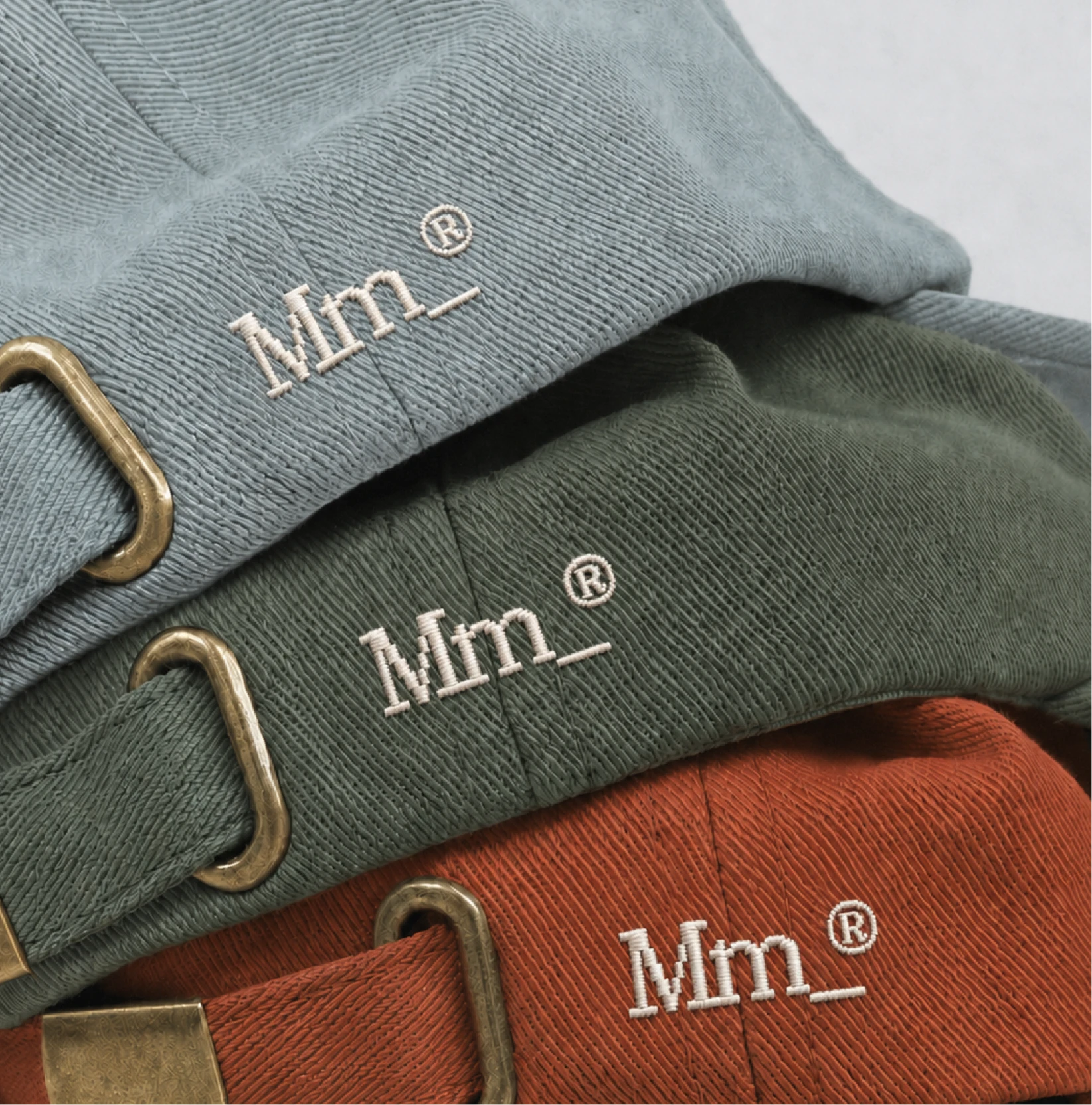 Embroidered Max Maher caps.